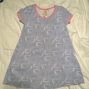 GUC - TBBC Polly Play Dress - Blue waves - Size 5